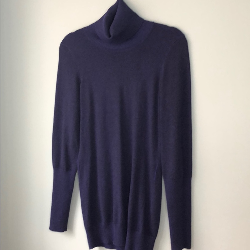 Bedo Femme Purple Turtleneck Tunic